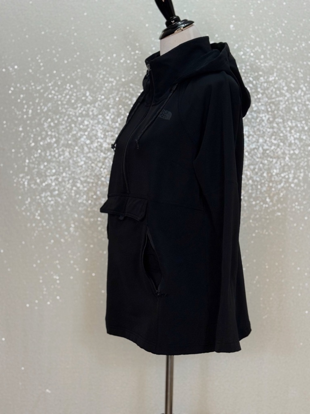 The North Face Women’s Tekno Ridge WindWall Pullover Hoodie Black Size Large - Picture 7 of 16